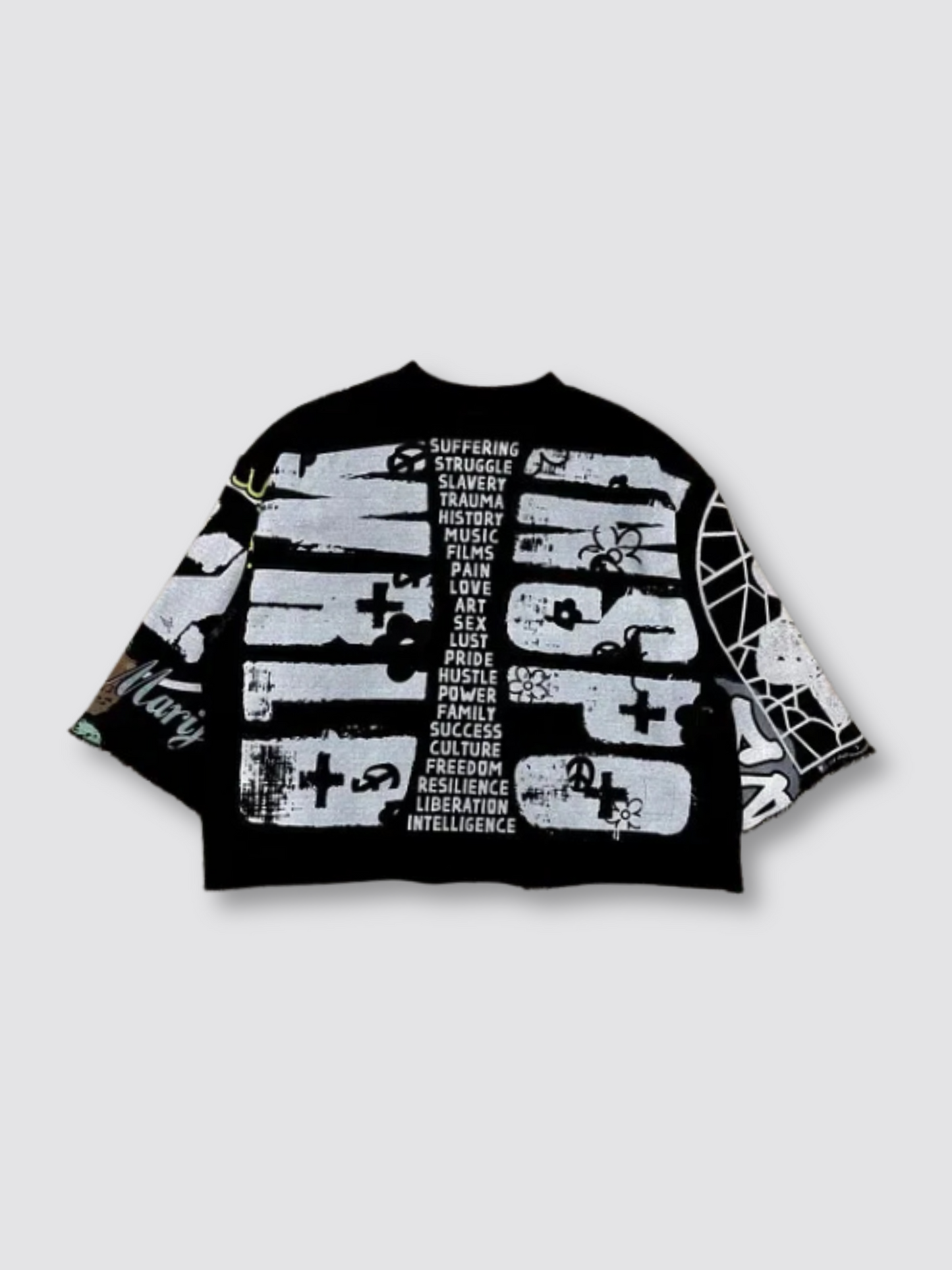 Y2K Graffiti Oversized T-Shirt