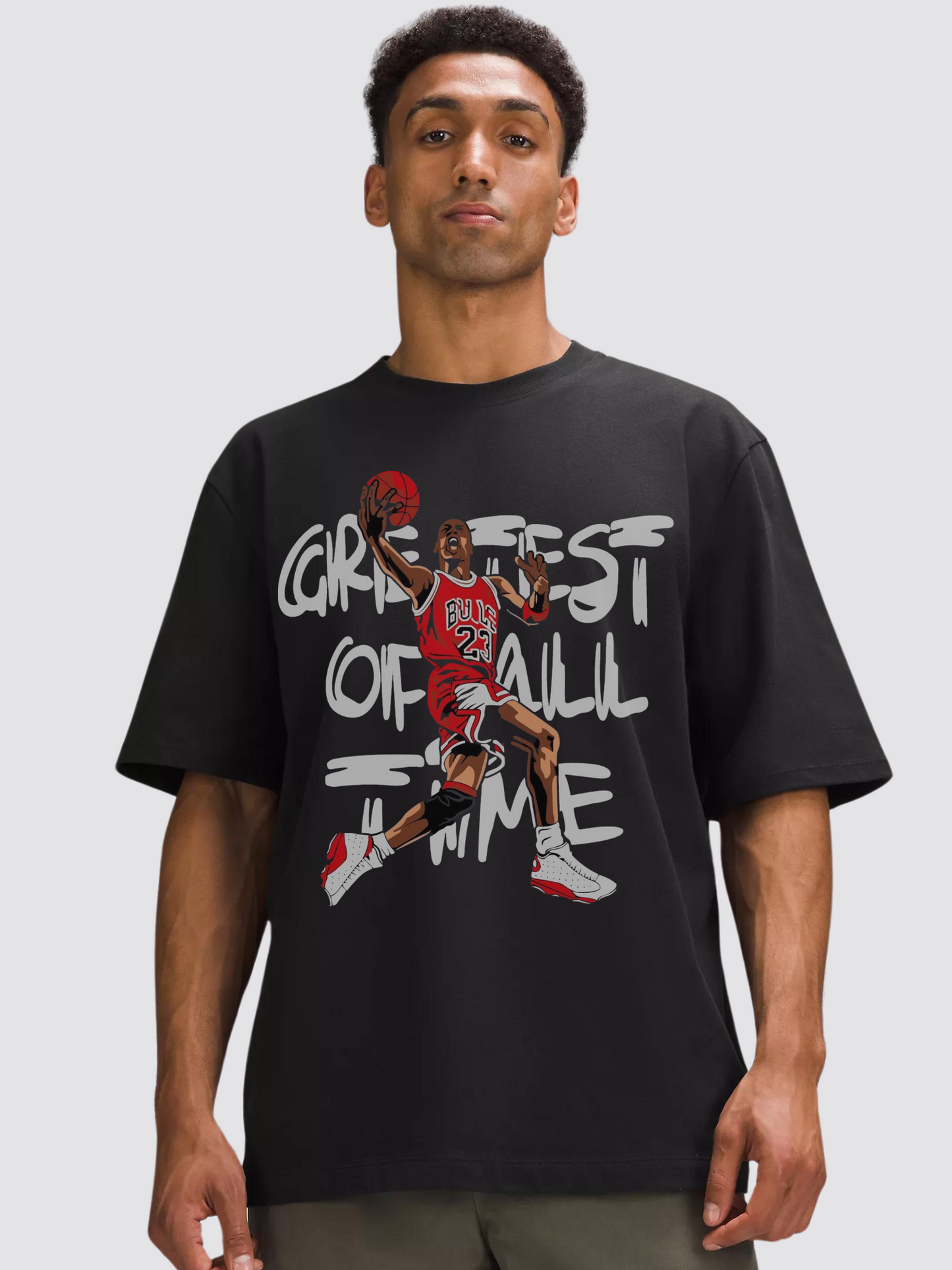 GOAT MJ Heavy Oversized T-Shirt