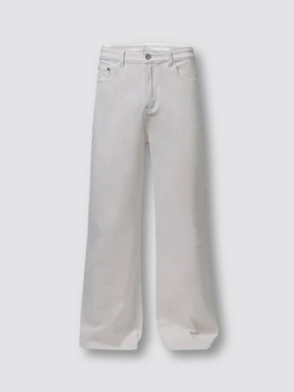 Flared Soft Cotton Jeans