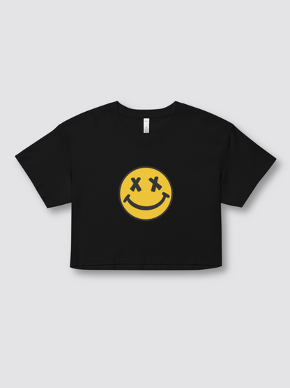 Smiley Women’s crop top