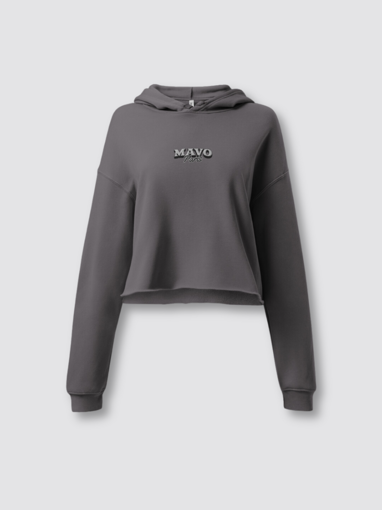 Mavo Paris Women Crop Hoodie