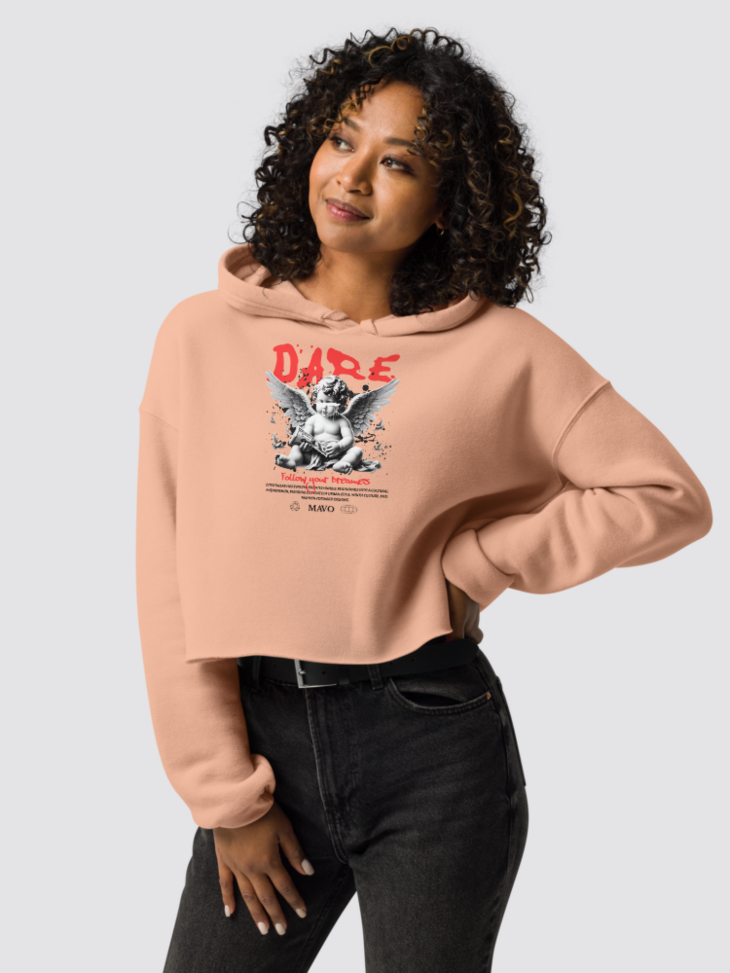 Dare Women Crop Hoodie