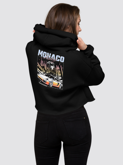 Monaco Women Crop Hoodie