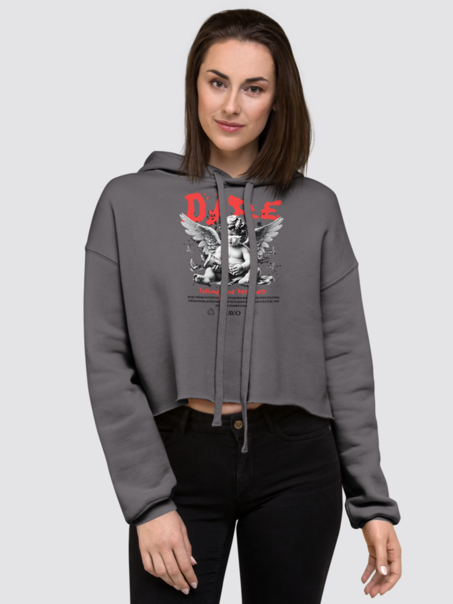 Dare Women Crop Hoodie