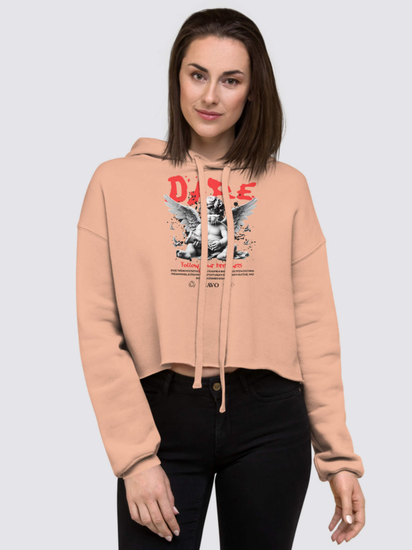 Dare Women Crop Hoodie