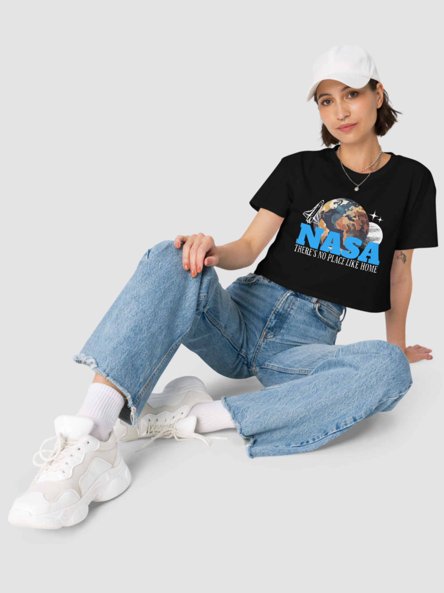 NASA Women’s crop top