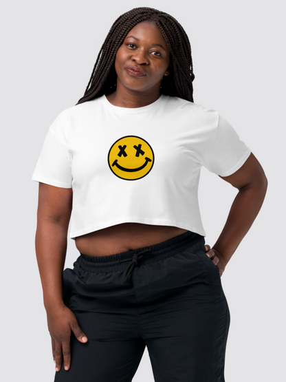 Smiley Women’s crop top