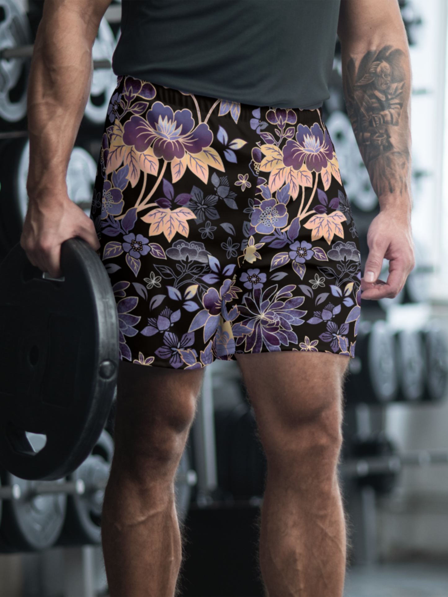 Pattern Athletic Shorts