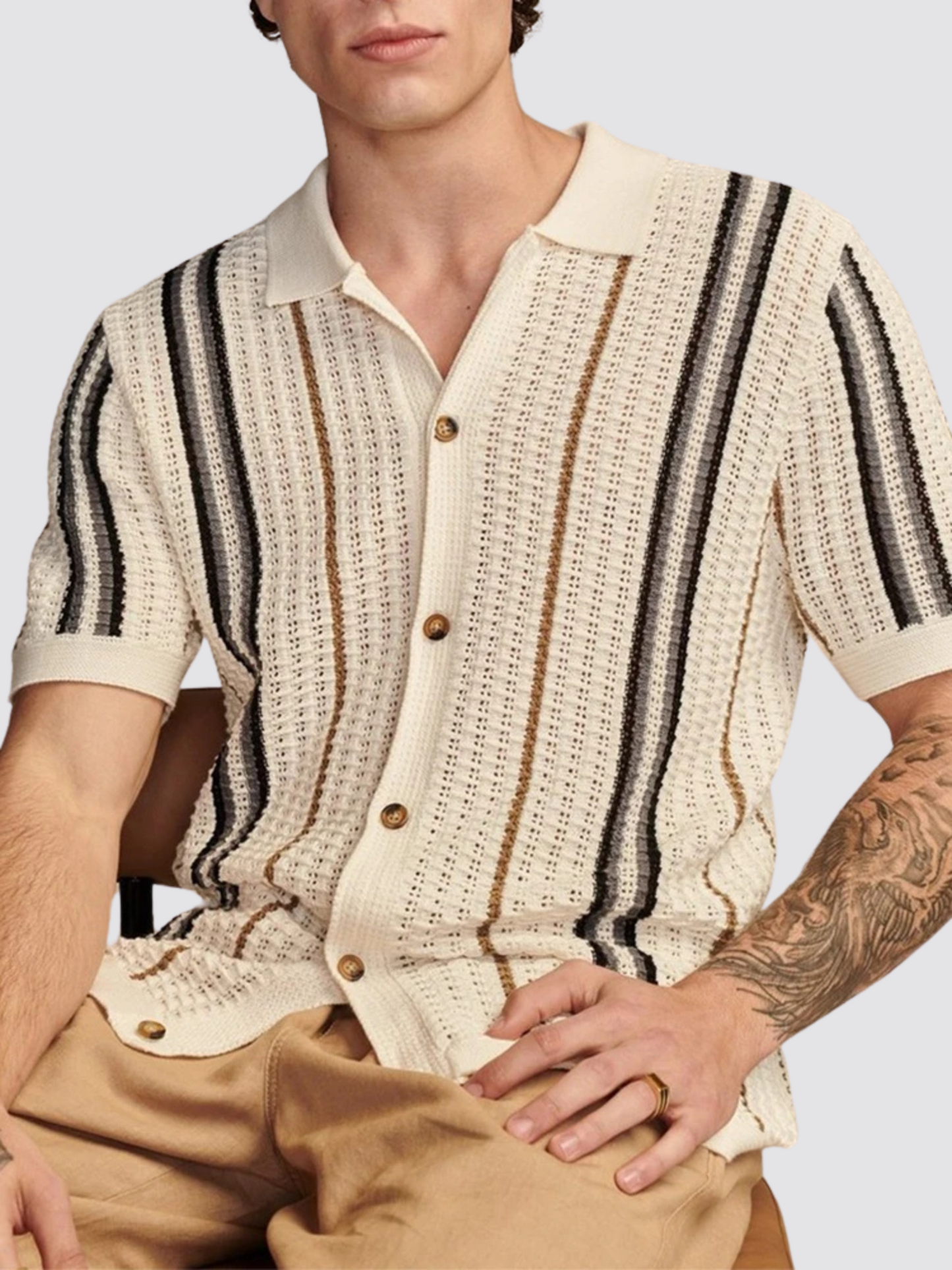 Vintage Knitted Shirt