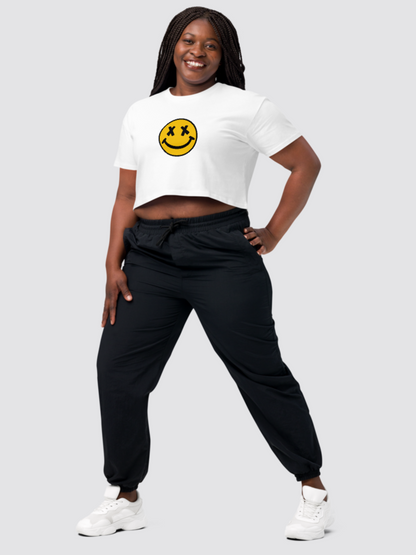 Smiley Women’s crop top