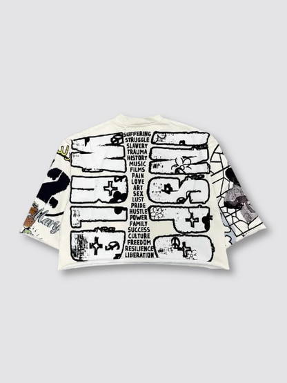 Y2K Graffiti Oversized T-Shirt