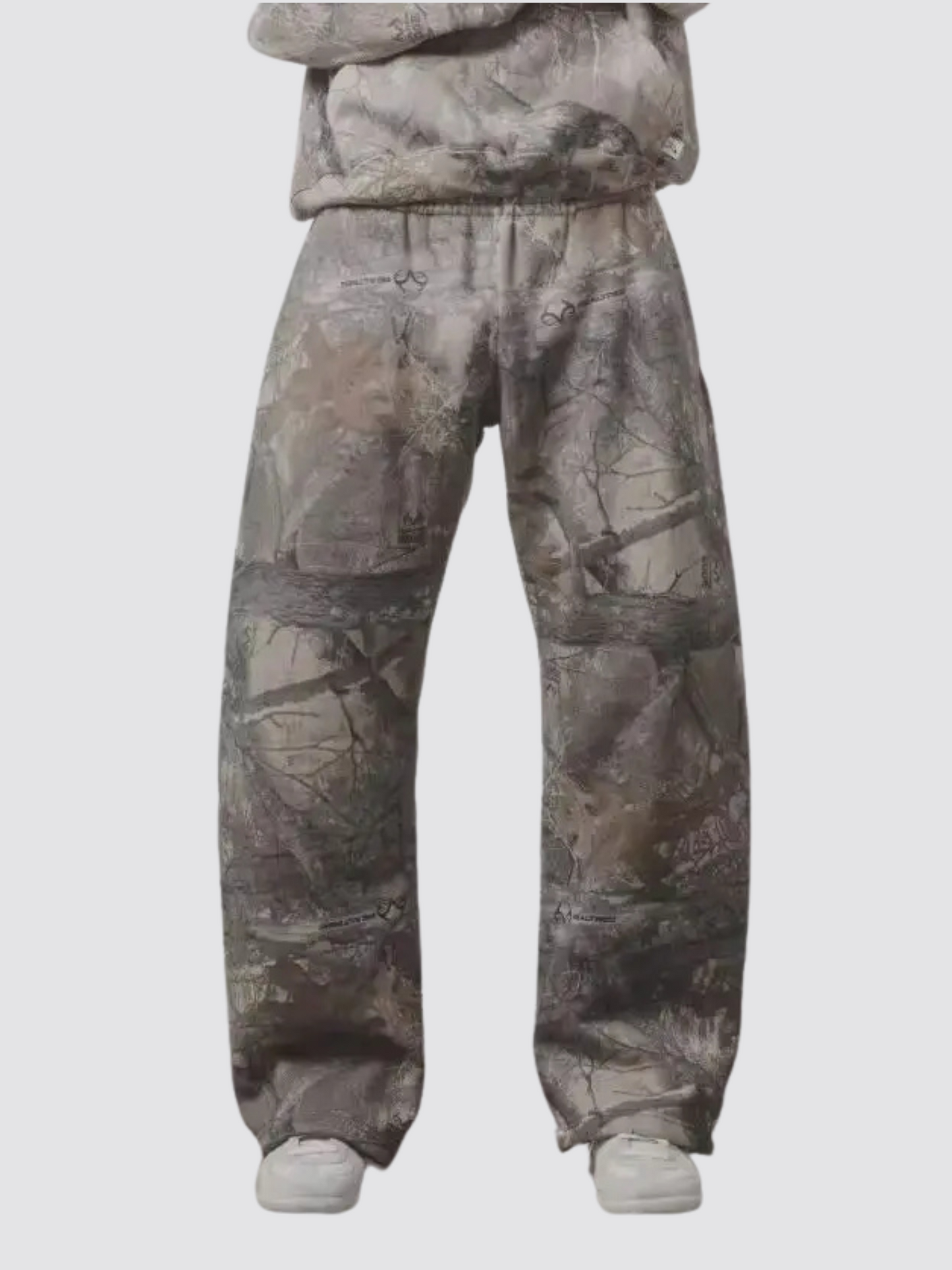 Camo Graphic Baggy Sweatpants