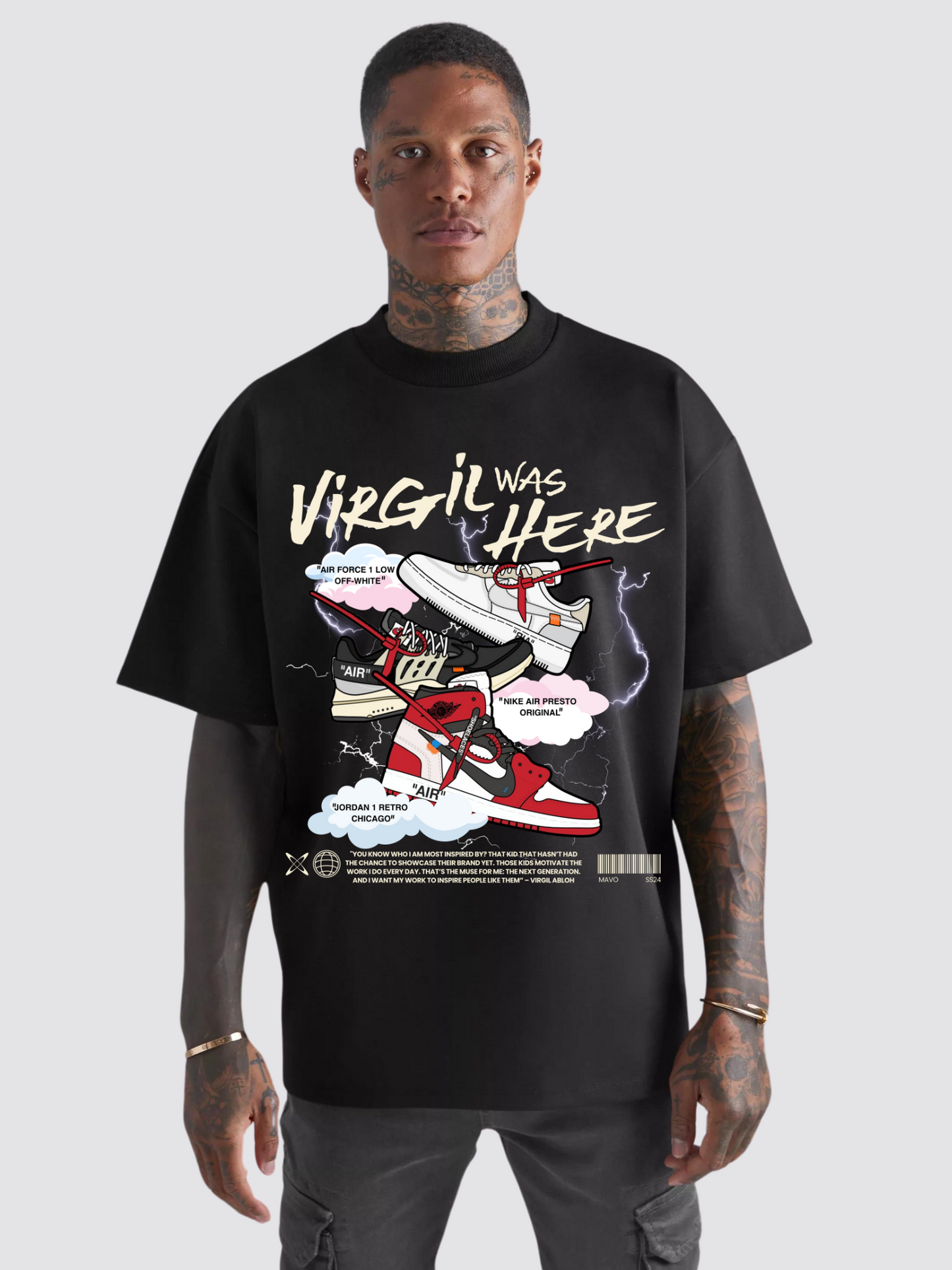 Virgil Heavy Oversized T-Shirt