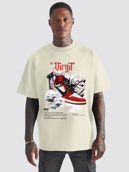 RIP Virgil Heavy Oversized T-Shirt