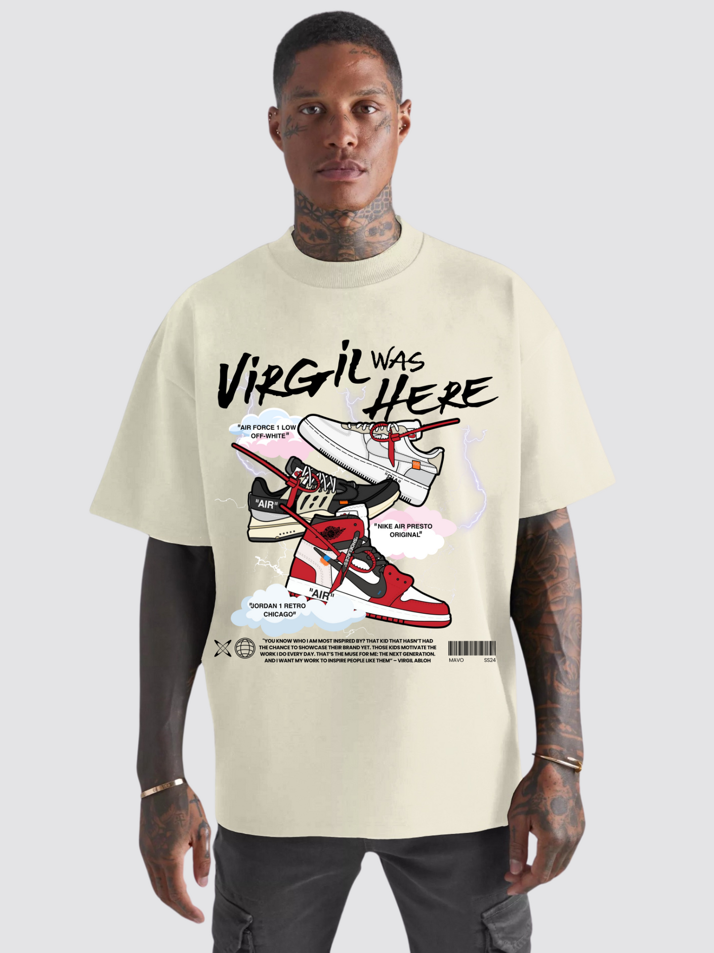 Virgil Heavy Oversized T-Shirt