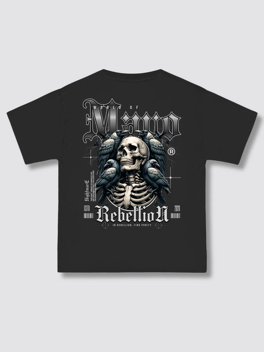 Skull Heavy Oversized T-Shirt