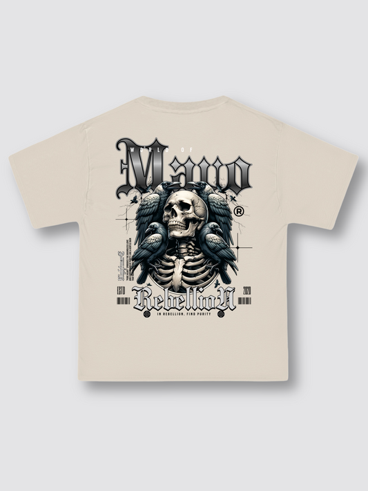 Skull Heavy Oversized T-Shirt