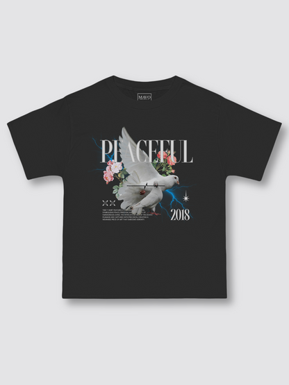 Peaceful Heavy Oversized T-Shirt