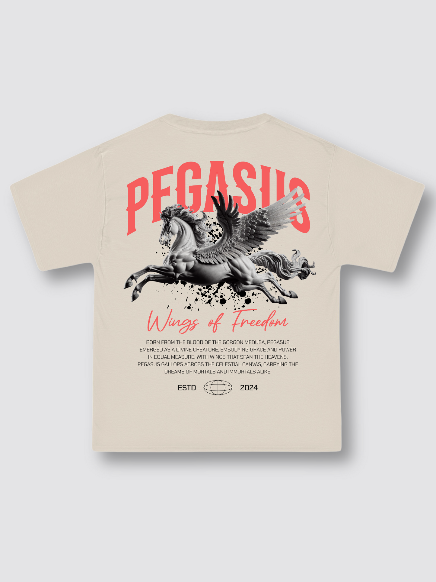 Pegasus Heavy Oversized T-Shirt