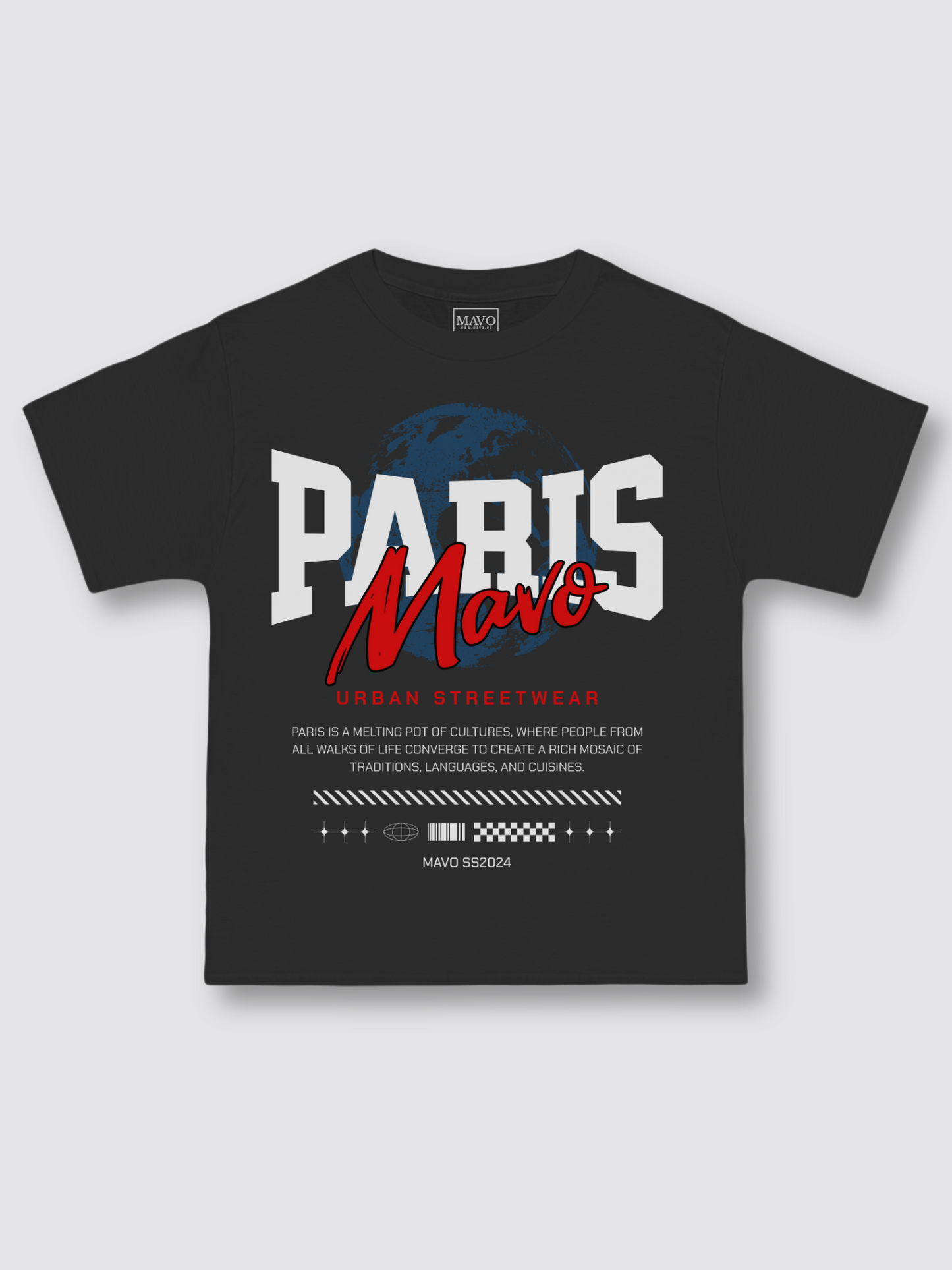 Mavo Paris Heavy Oversized T-Shirt