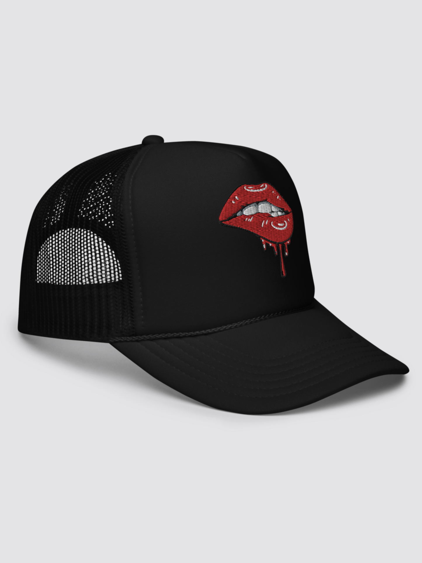 Lips Foam trucker hat