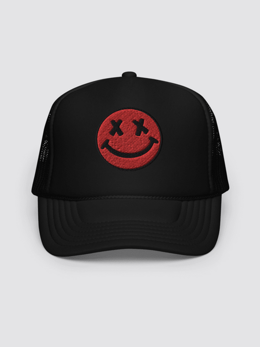 Smiley Foam trucker hat