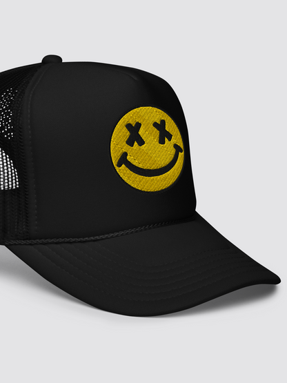 Smiley Foam trucker hat