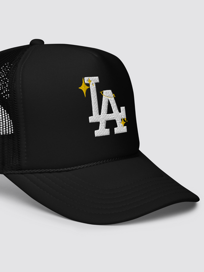 LA trucker hat