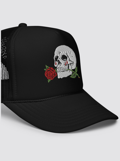 Skull Foam trucker hat