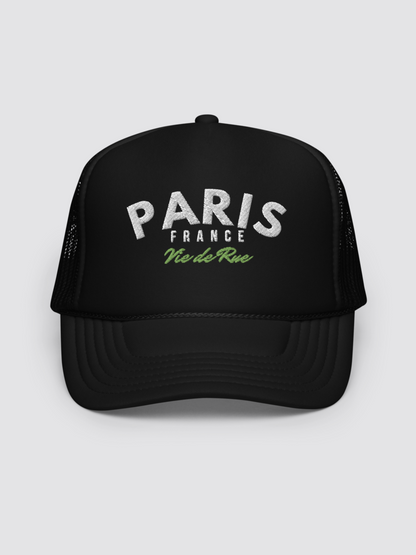 Paris Foam trucker hat