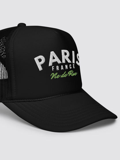 Paris Foam trucker hat