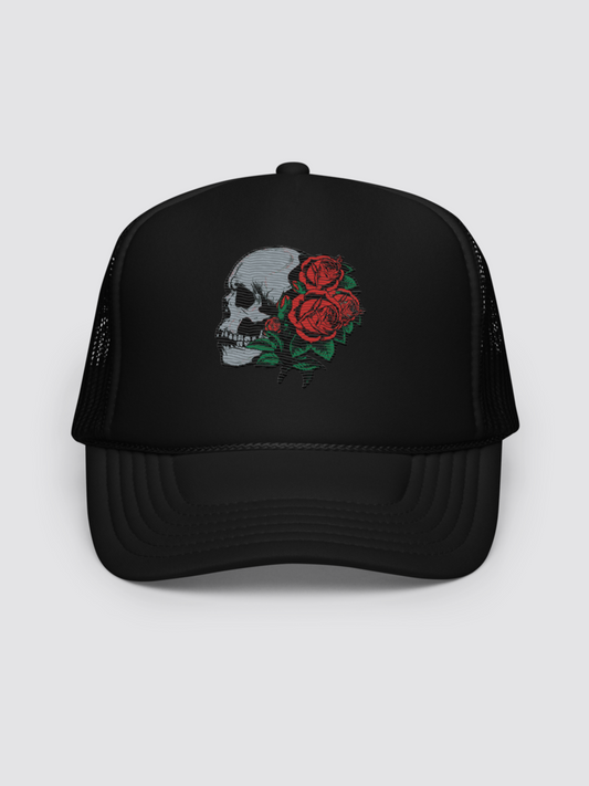 Skull Foam trucker hat