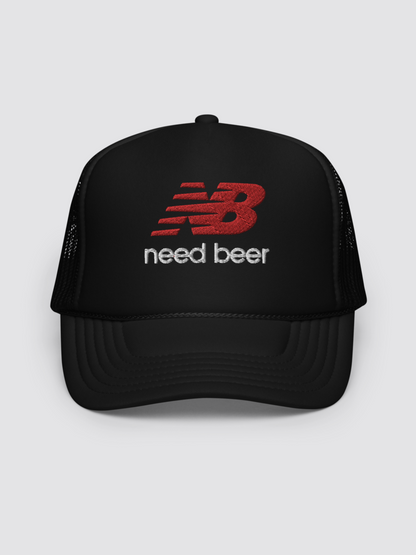 Need Beer Foam trucker hat