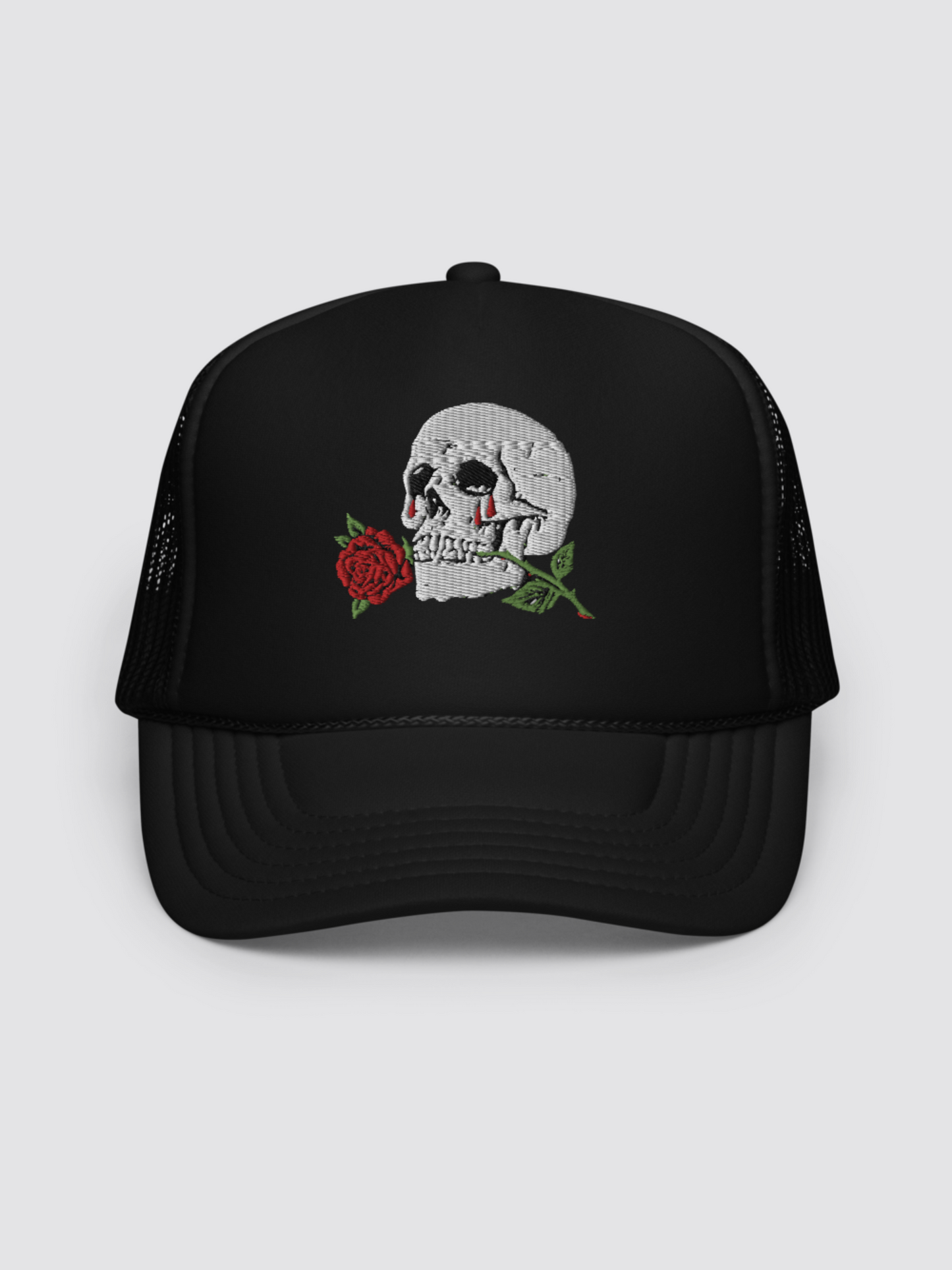 Skull Foam trucker hat