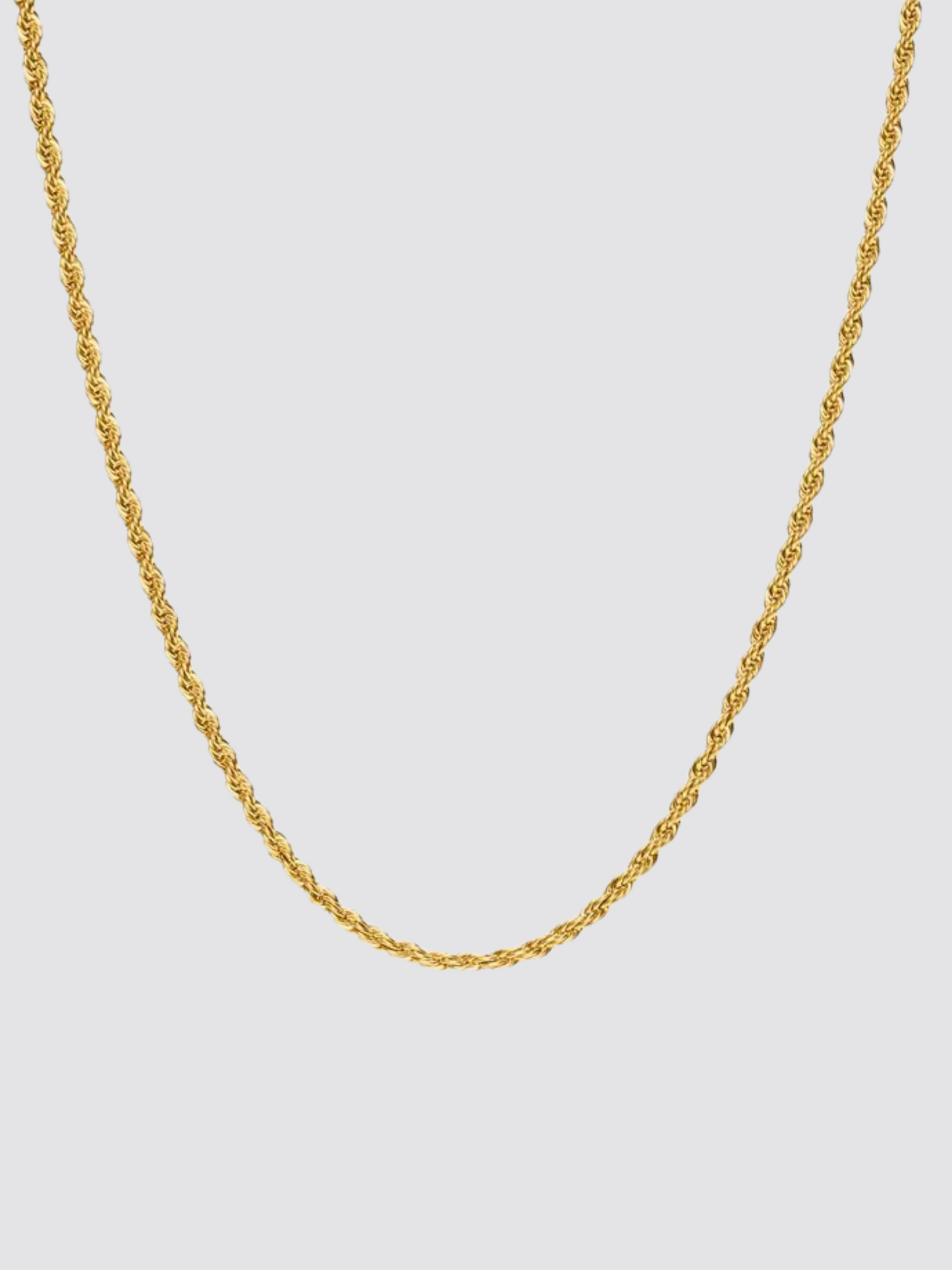 18k Gold Rope Chain (3mm)