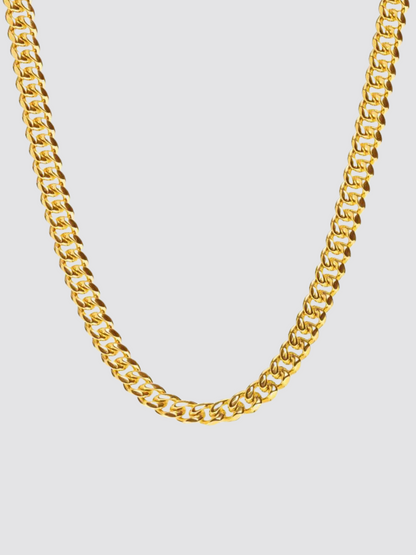 18k Gold Cuban Chain (8mm)