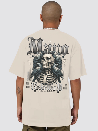 Skull Heavy Oversized T-Shirt