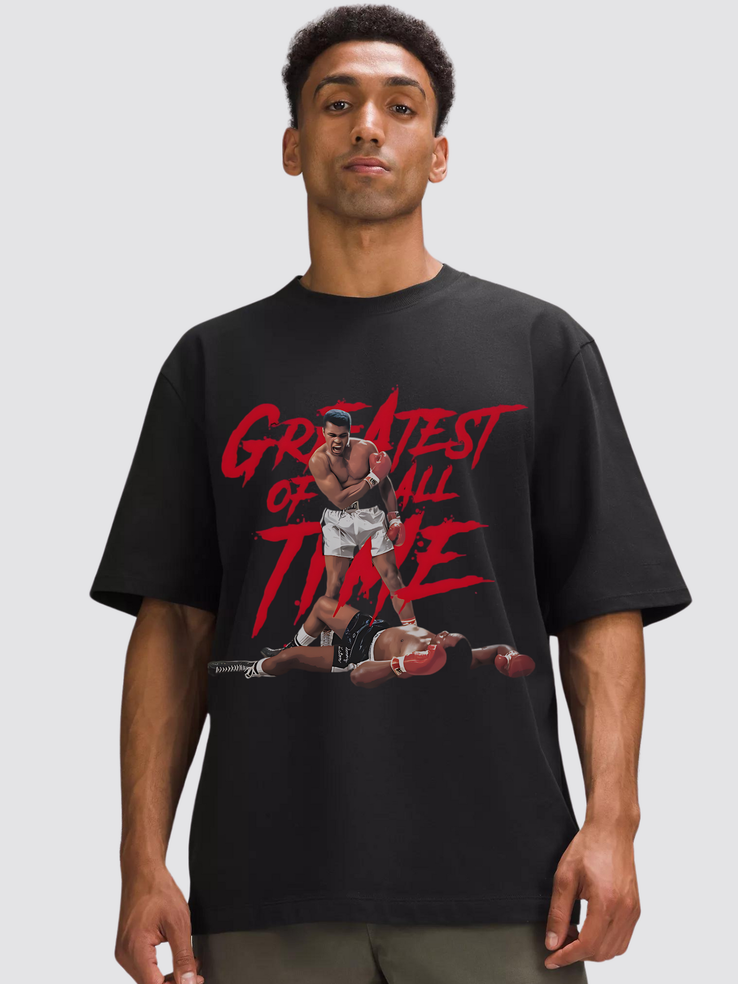 GOAT Ali Heavy Oversized T-Shirt