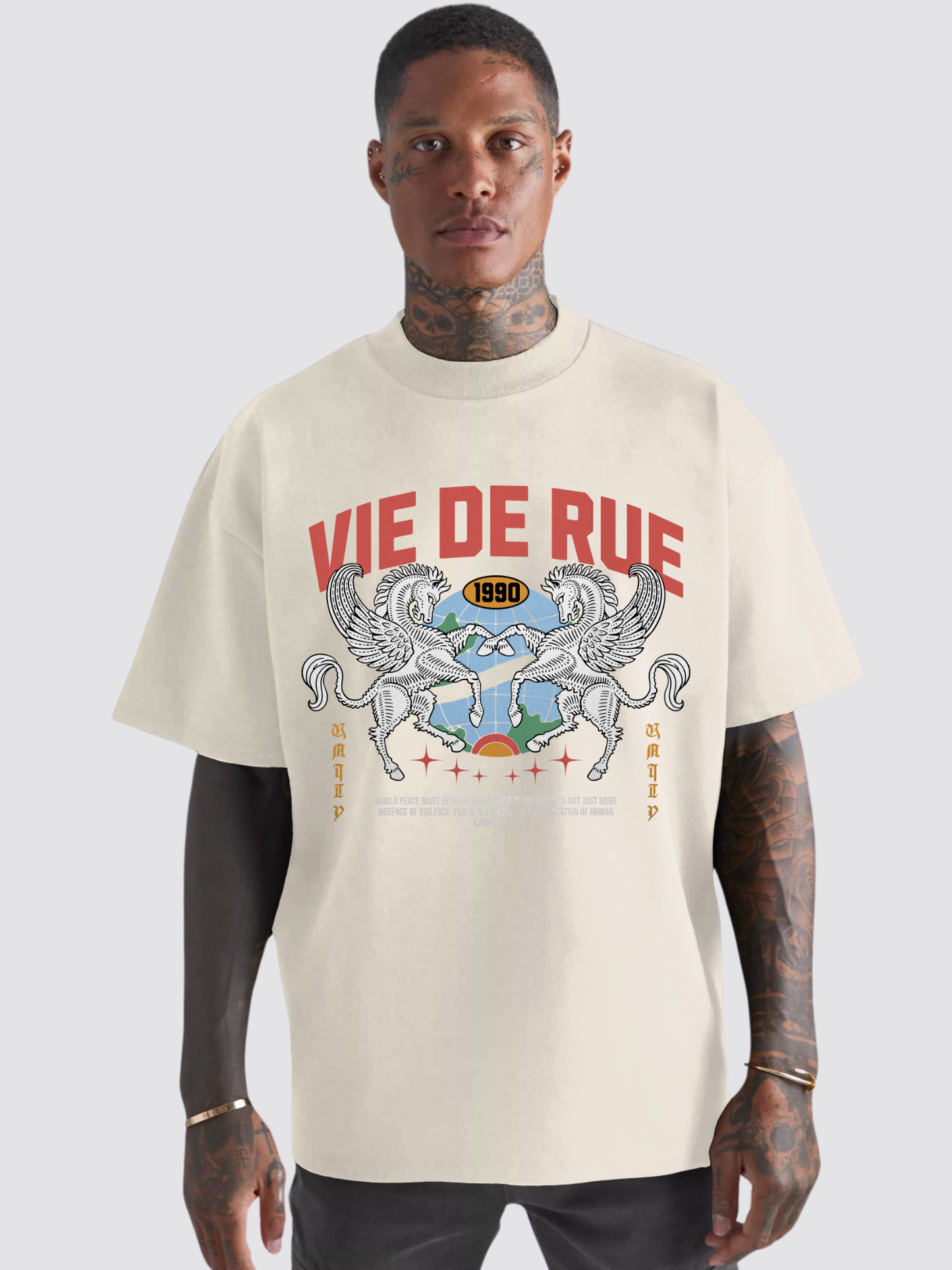 Vie De Rue Oversized Heavy T-Shirt