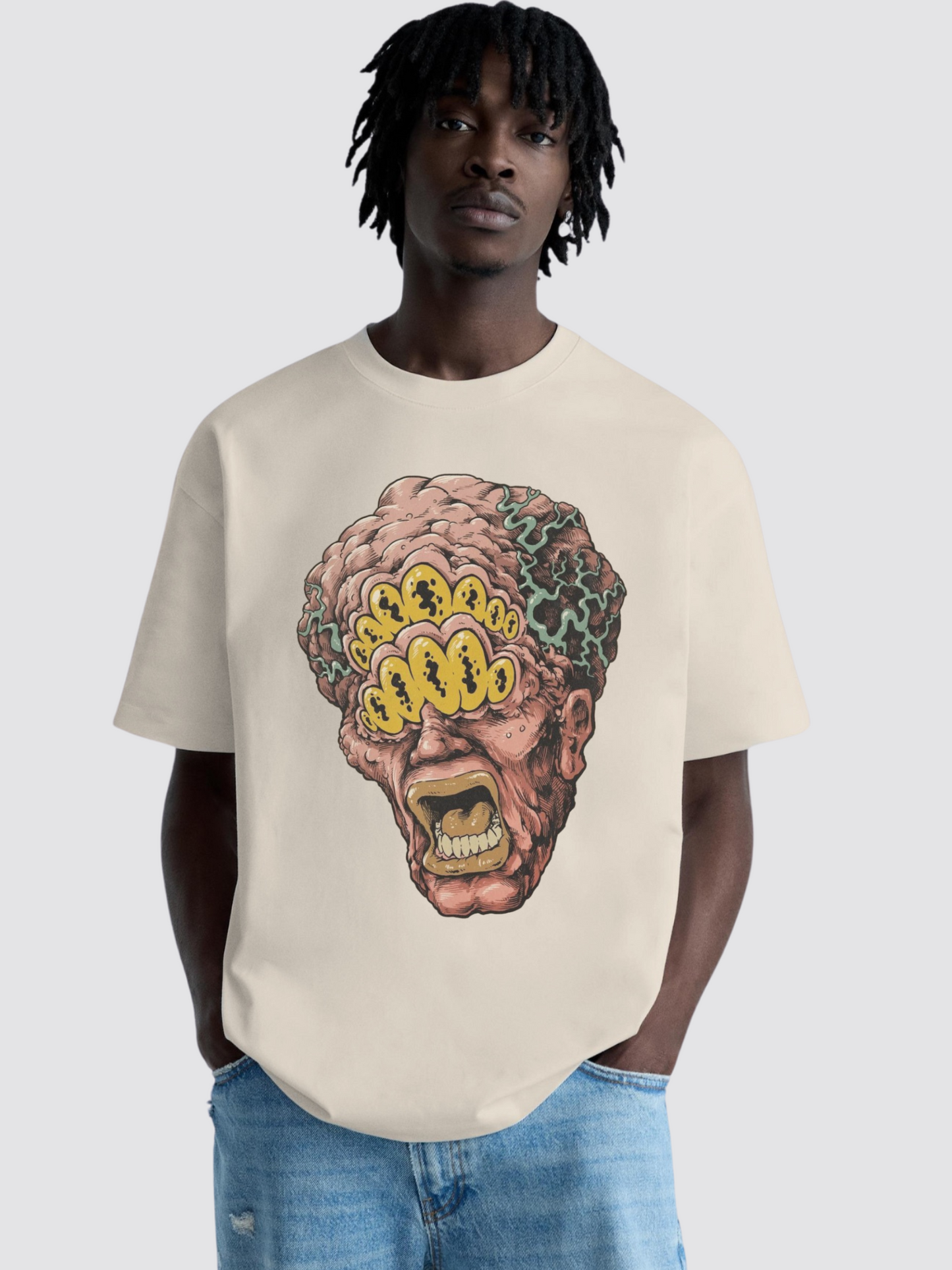 Brains Heavy Oversized T-Shirt