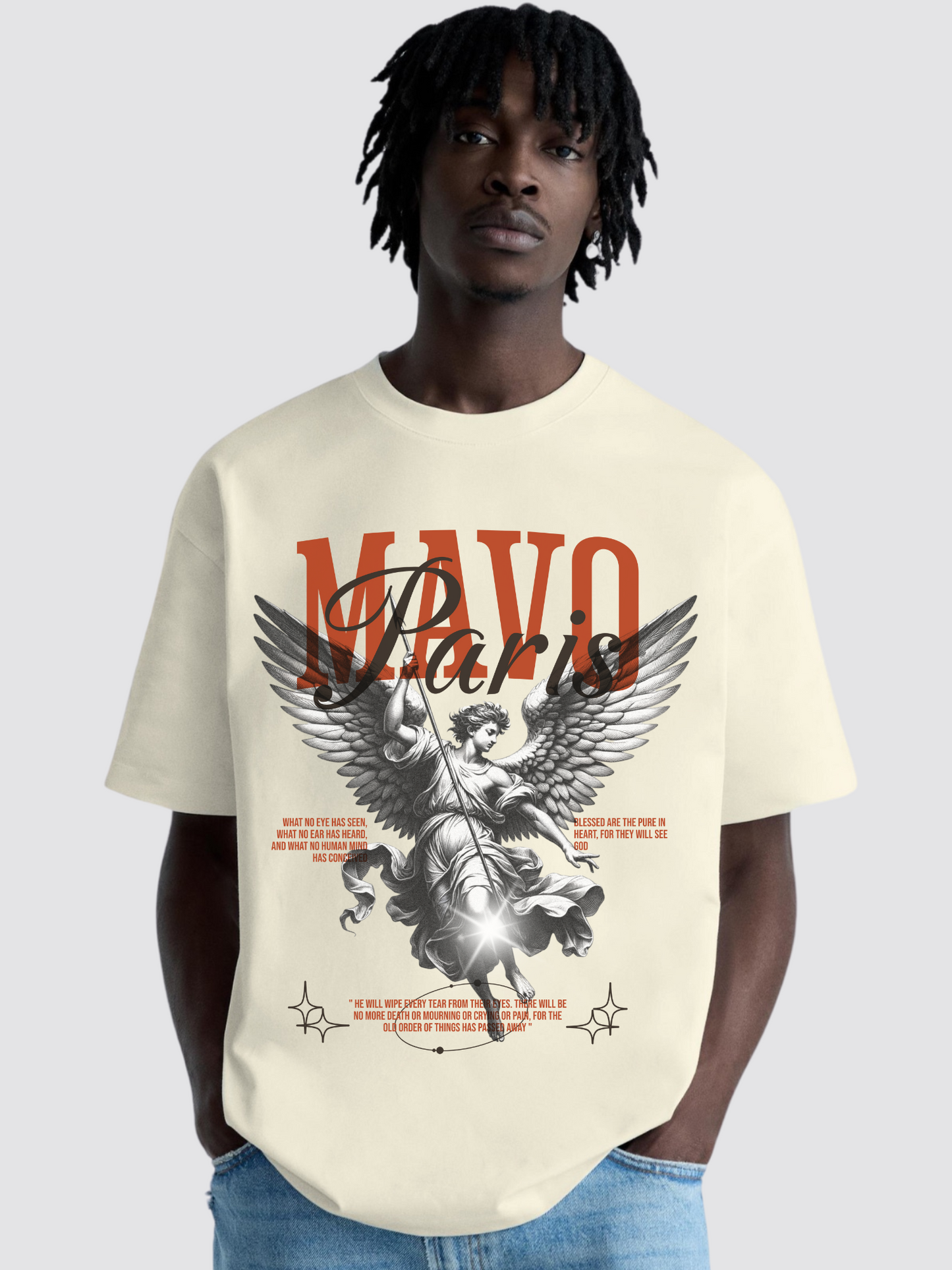 Mavo Paris Heavy Oversized T-Shirt