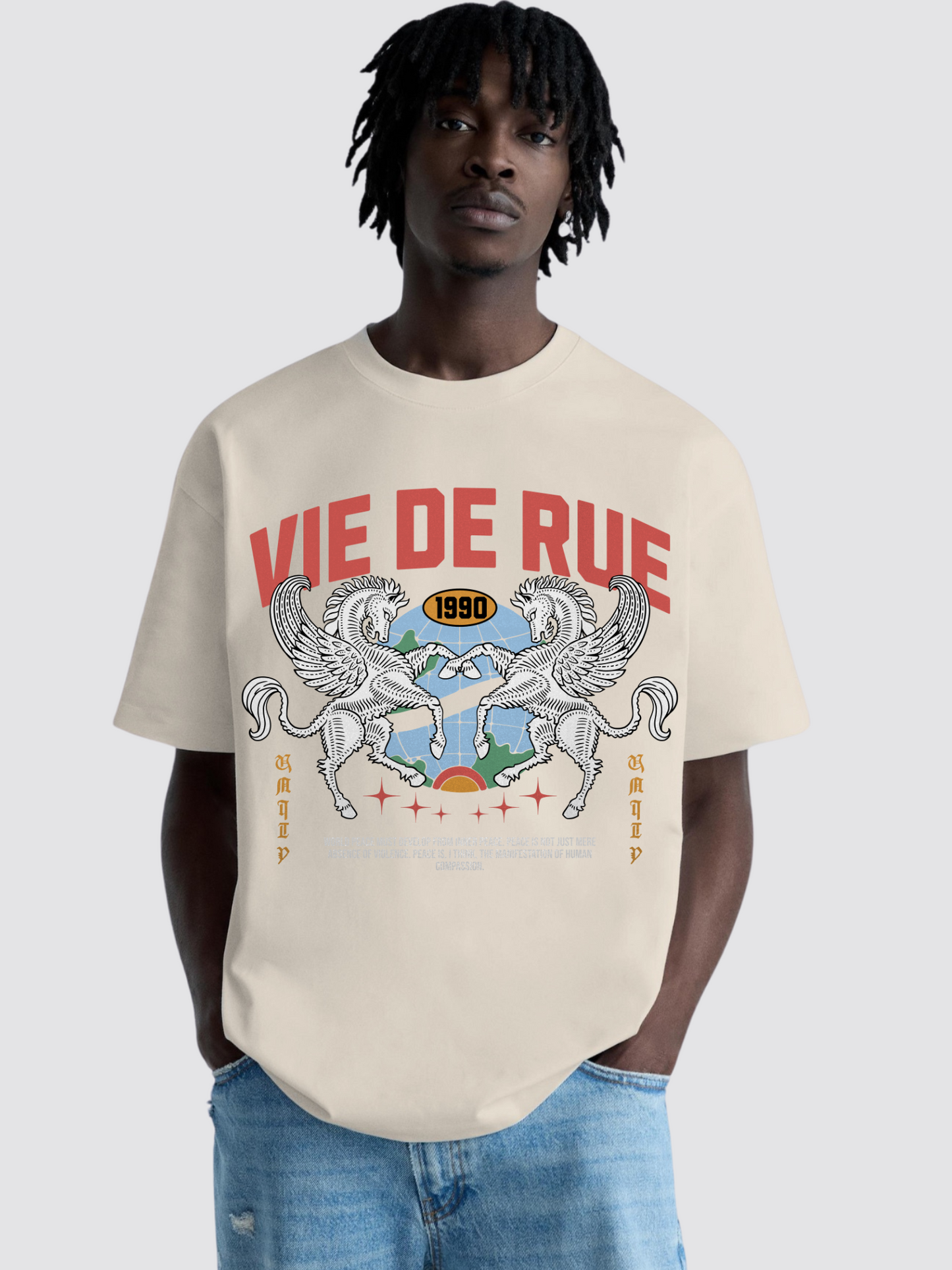 Vie De Rue Heavy Oversized T-Shirt