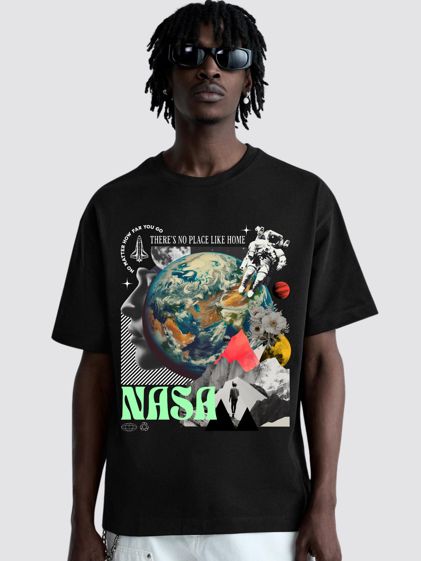 NASA Heavy Oversized T-Shirt