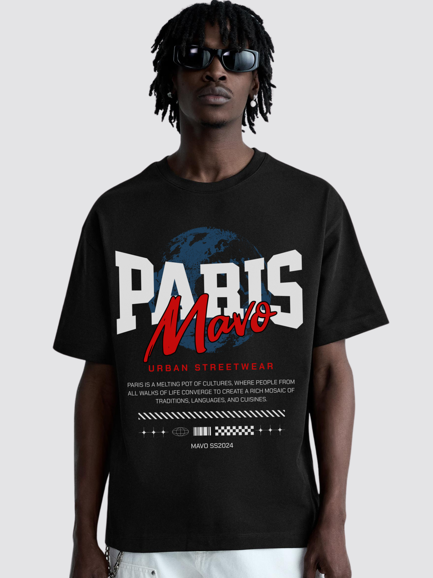 Mavo Paris Heavy Oversized T-Shirt