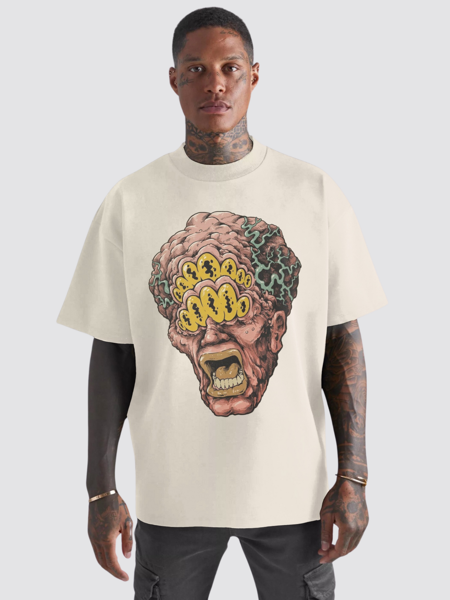 Brains Heavy Oversized T-Shirt