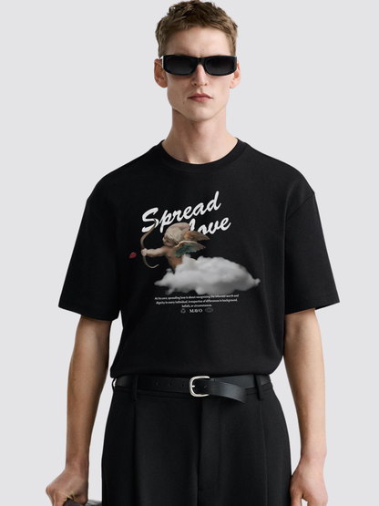 Spread Love Oversized Heavy T-Shirt