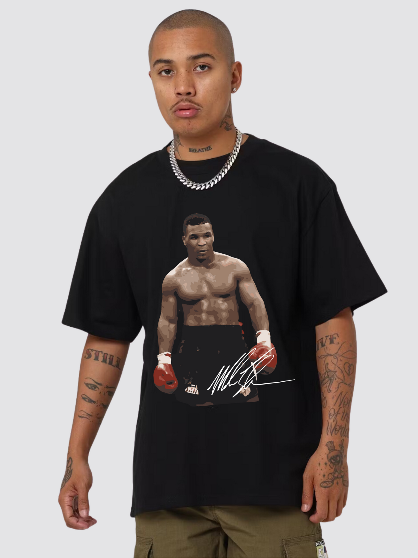 Mike Tyson Heavy Oversized T-Shirt