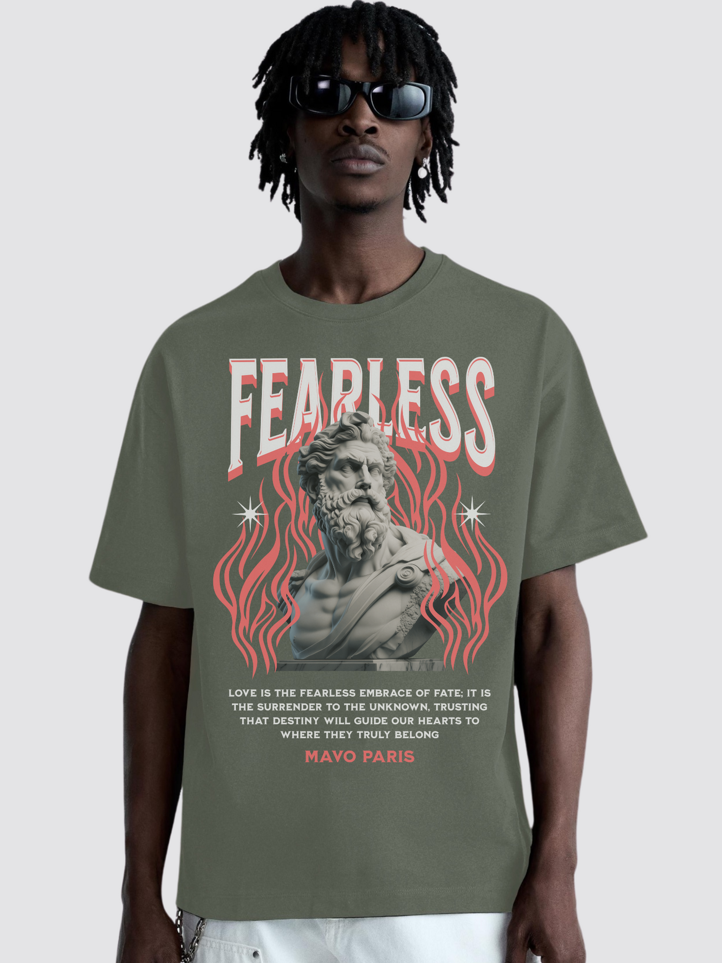 Fearless Heavy Oversized T-Shirt