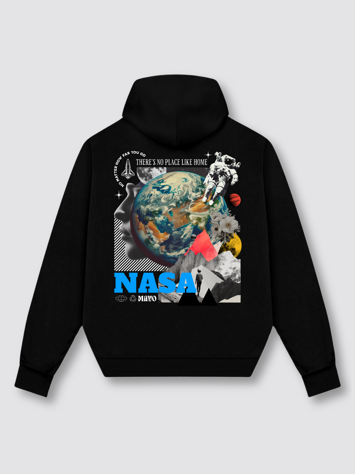 Oversized nasa hoodie best sale