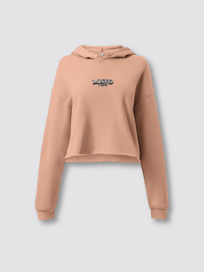 Mavo Paris Women Crop Hoodie